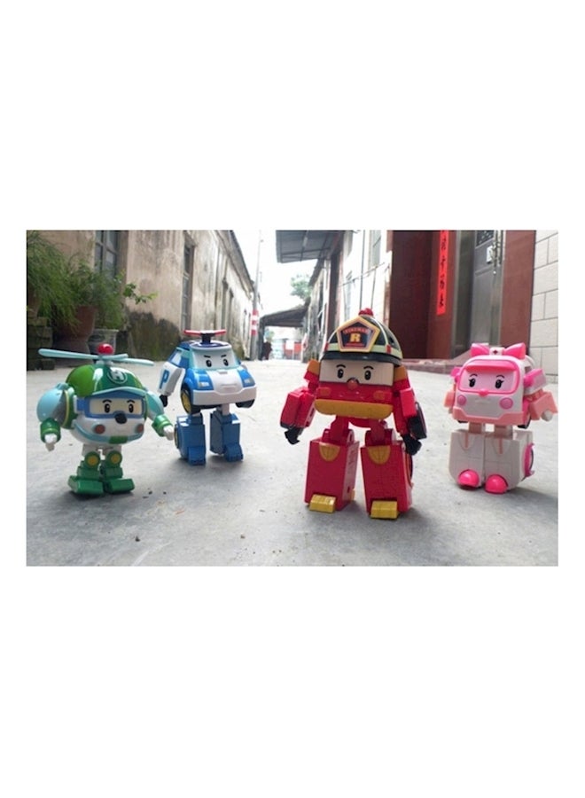 Generic - 4-Piece Defurbed Robots Deforted Car Toy - Image 1