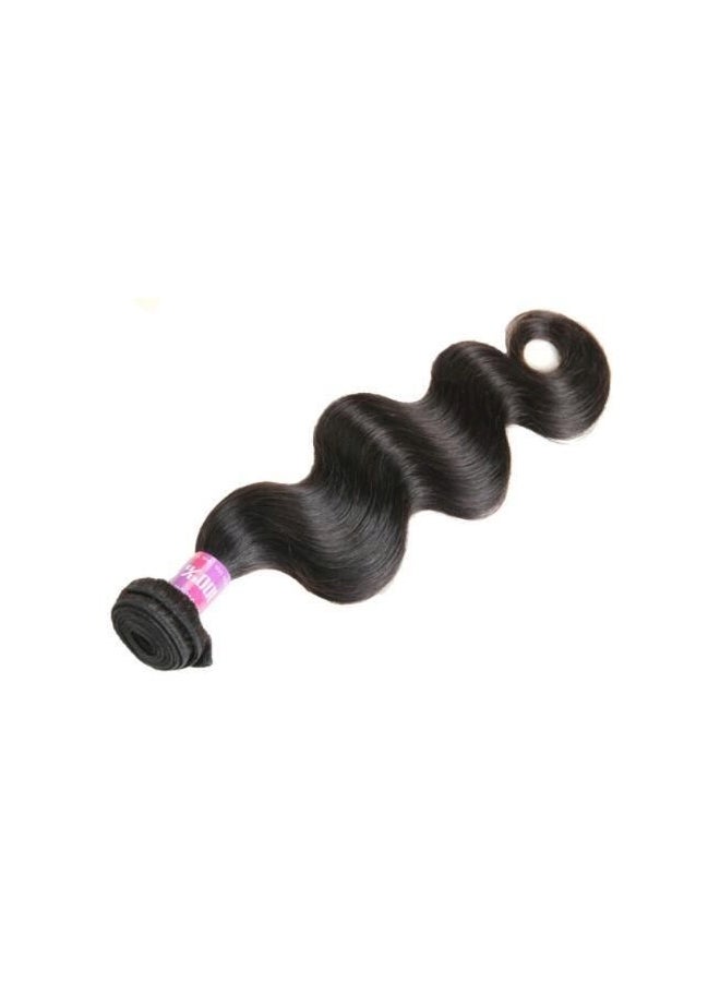 Nature Human Hair Extension Black 18cm - Image 1