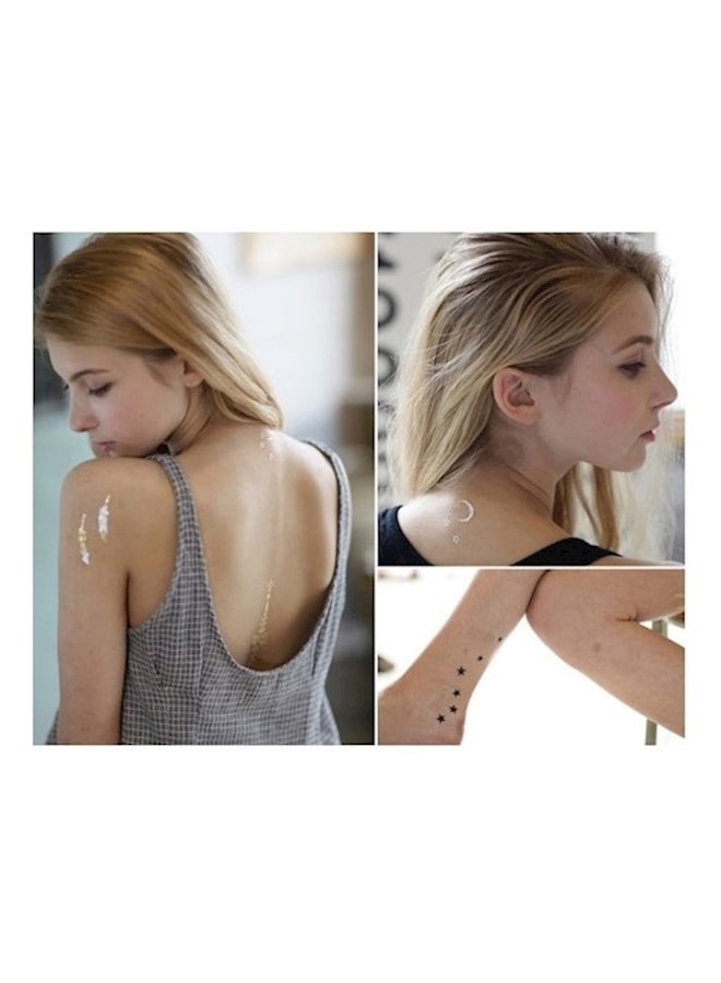 لاصقات وشم فاون إينج ريترو متعدد الألوان - Image 2