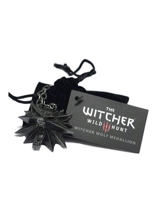 null - The Witcher 3 Wizard Edition Head Of Wolf Pendant - Image 1