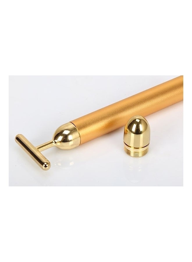 أداة تدليك الوجه الكهربائية الدوارة ذهبي - Image 3