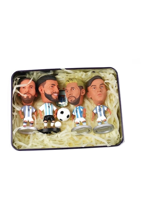 4-Piece Argentina National Team Player Set  - Image 1