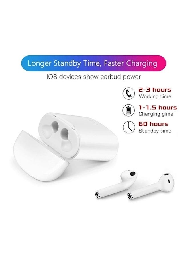 Mini Wireless In-Ear Earbud White