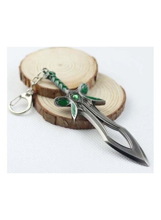 Generic Dota 2 The Butterflyword Weapon Zinc Alloy Key Chain  - Image 2