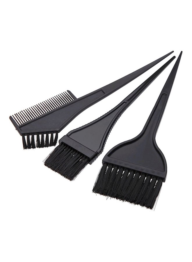 مجموعة فرش وأدوات لصبغ الشعر مكونة من 5 قطع أسود - Image 3