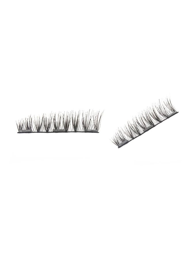 4-Piece Magnetic False Eyelashes Extension Black - Image 1