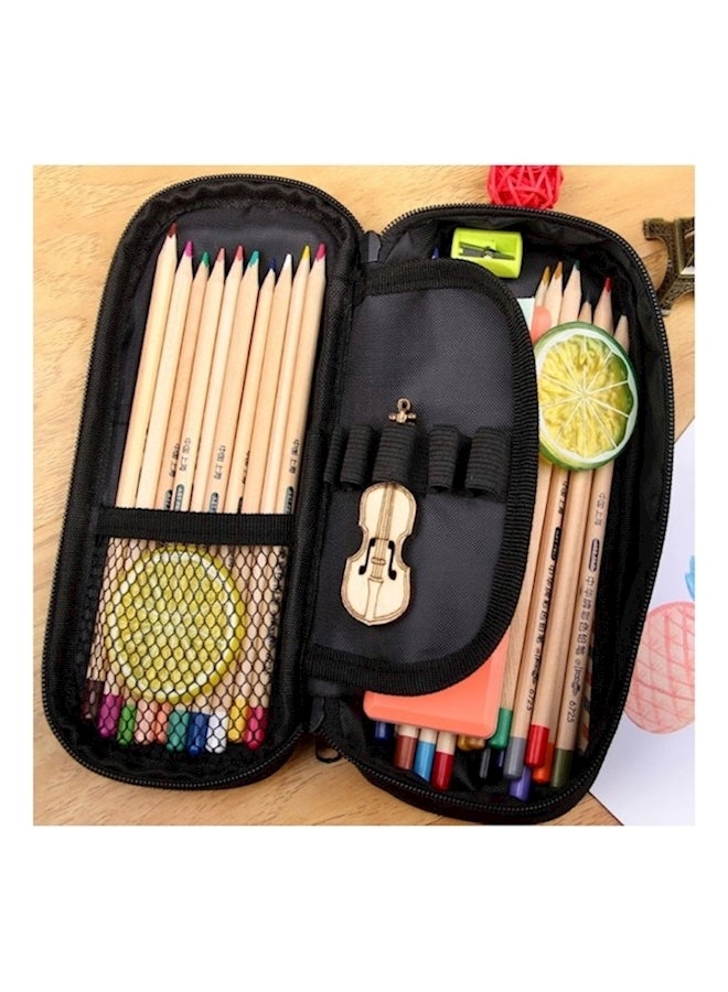 Flamingos Printed Makeup Bag Multicolour - Image 3