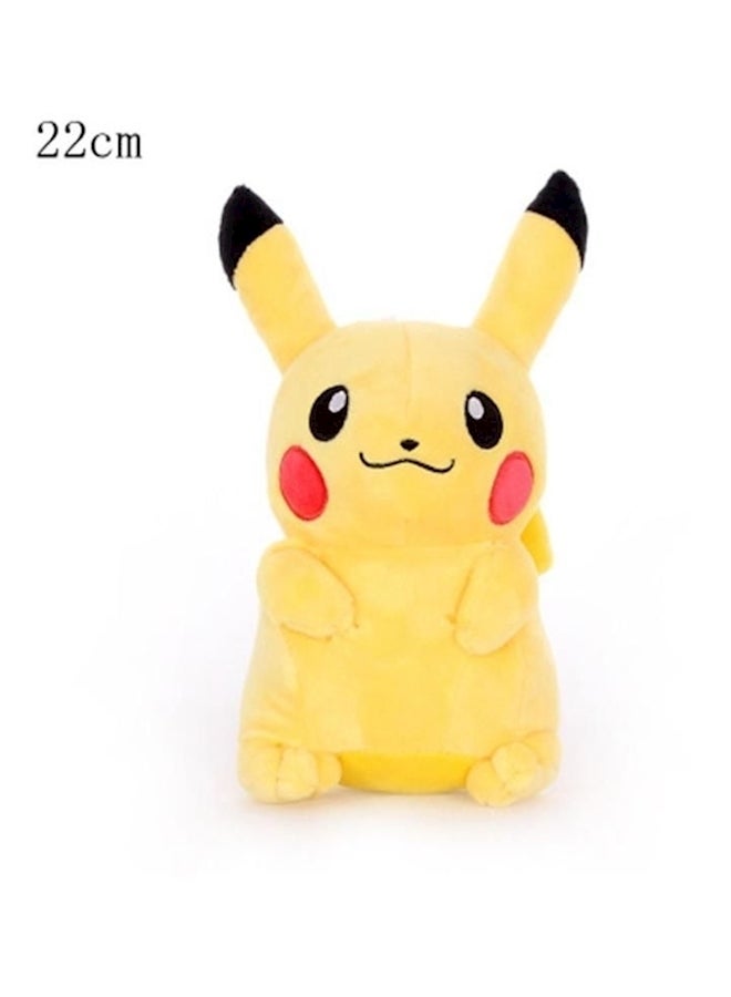 Generic - Stuffed Pikachu Plush Toy 22cm - Image 1