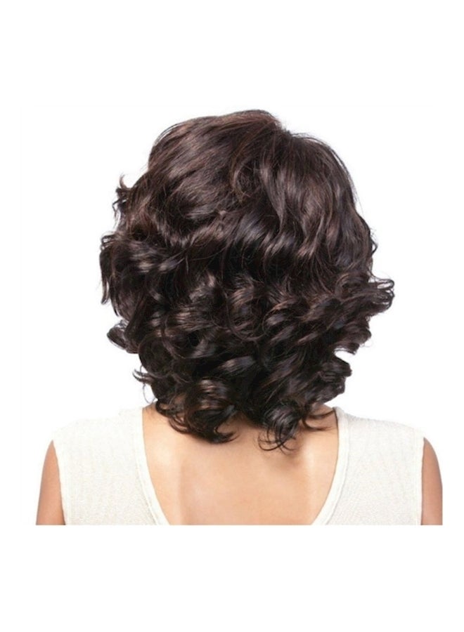 Generic Short Curly Hair Wig Black  - Image 2