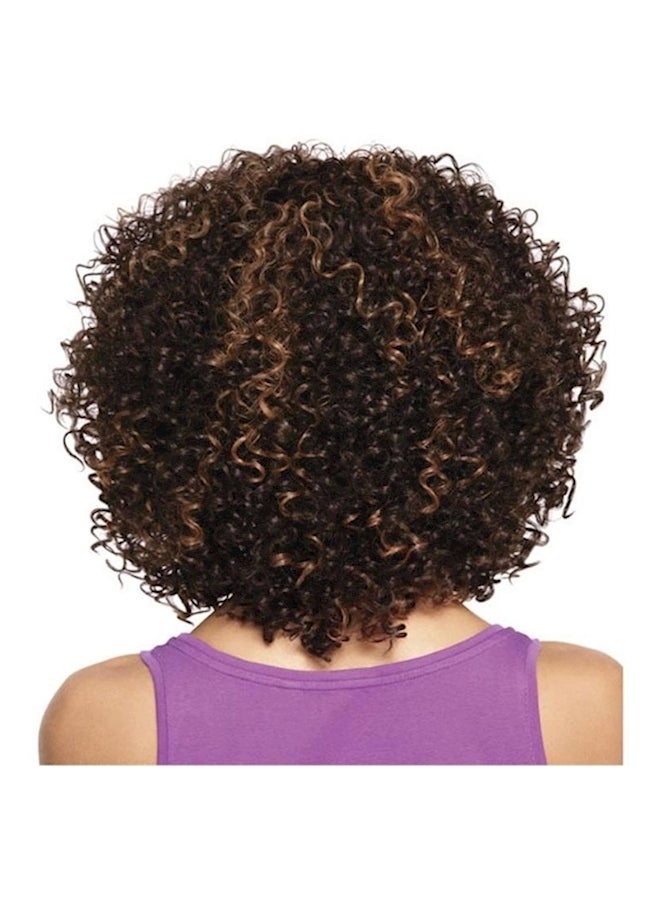 Generic Afro Curly Hair Wig Brown - Image 3