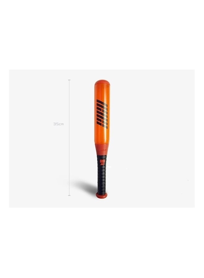 Baseball Emergency Flashlight Stick Orange/Black 35cm  - Image 2