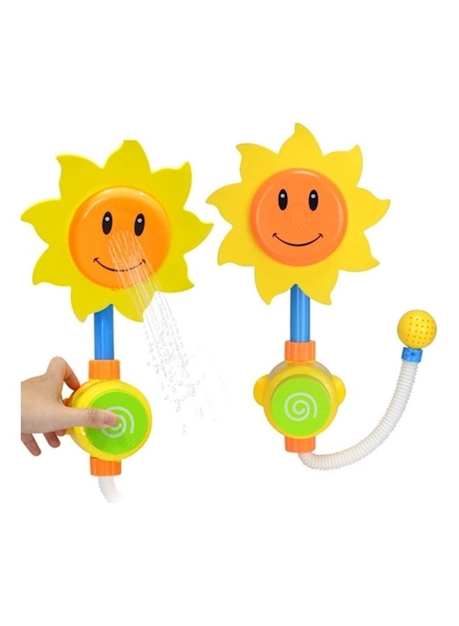 لعبة استحمام للأطفال بتصميم زهرة دوار الشمس - Image 2