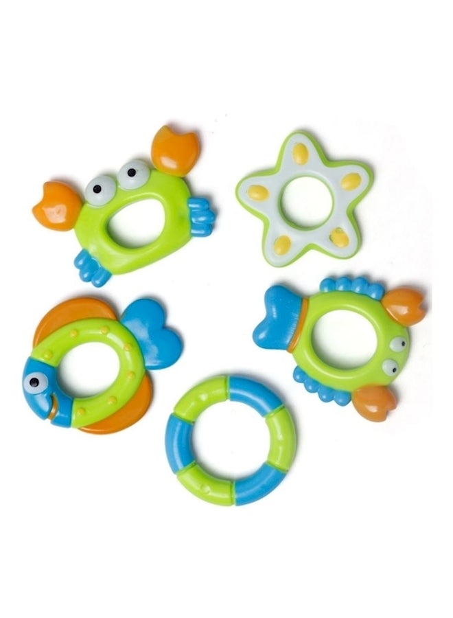 6-Piece Octopus Hoopla Bath Toy Set - Image 2