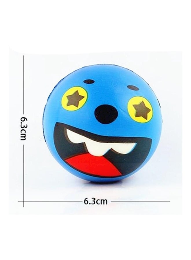 Generic - 12-Piece Monster Expression Bouncy Ball Set 6.3cm - Image 1