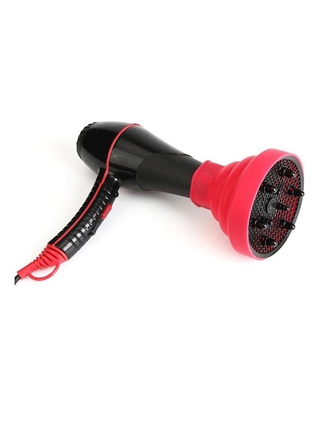 Professional Hair Blow Dryer Red/Black - Image 2