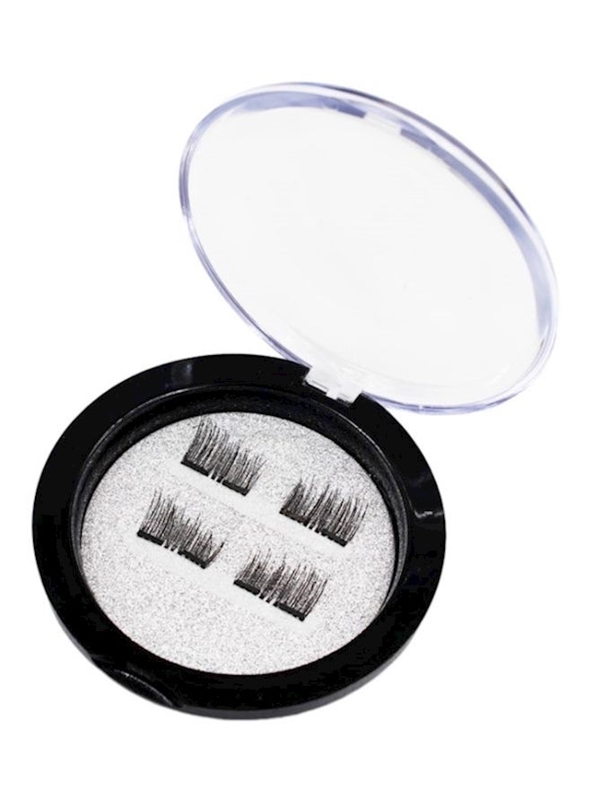 3D Magnetic False Eyelashes Black - Image 1