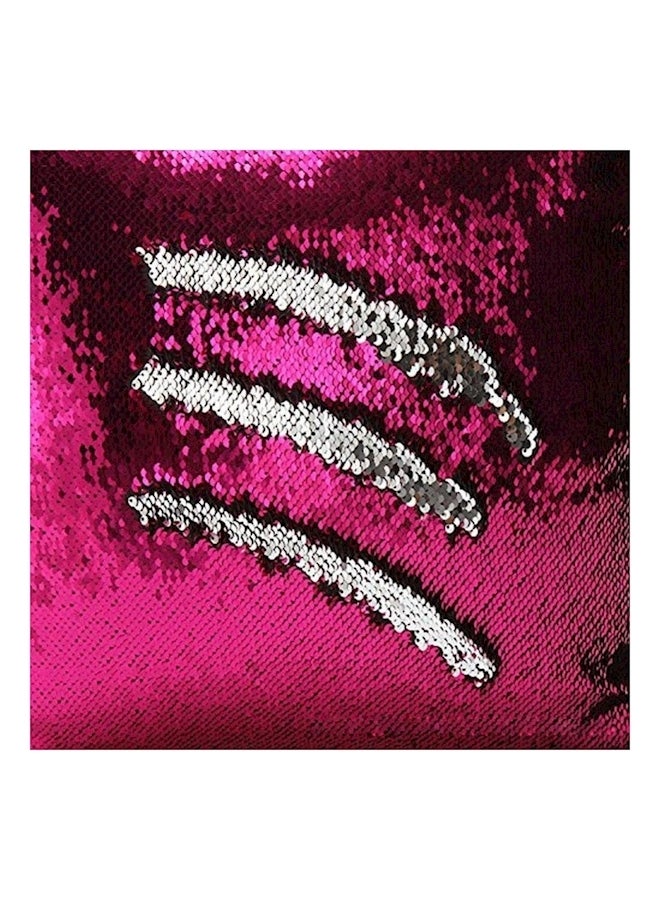 Fortnite Printed Decorative Cushion Cover Pink/Silver 16x16inch - Image 3