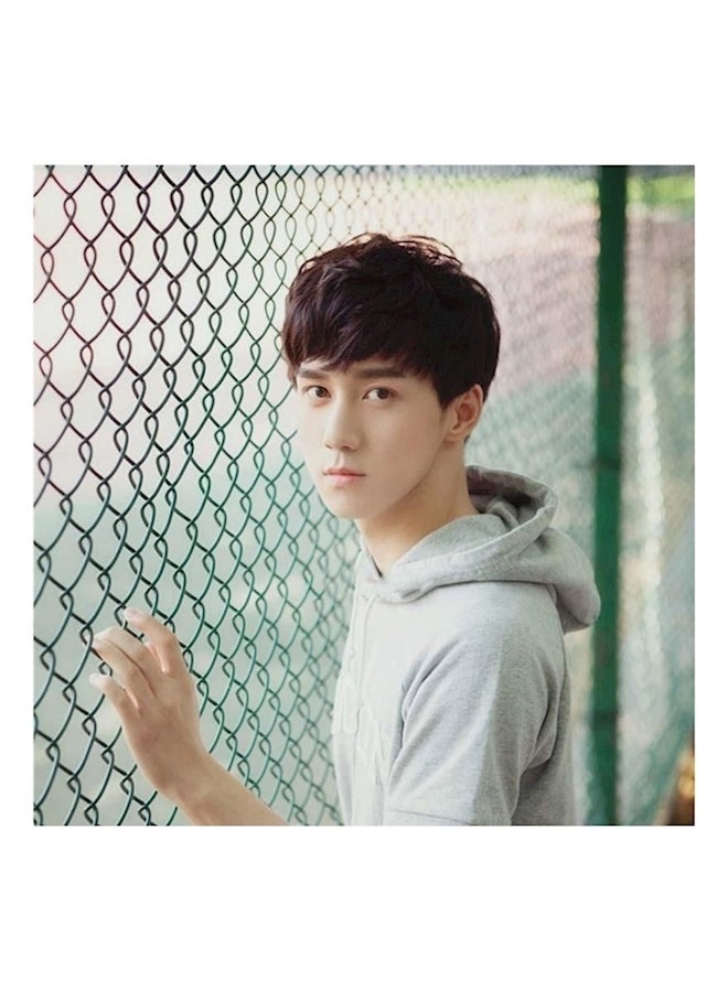 Short Straight Hair Wig Black - Image 3