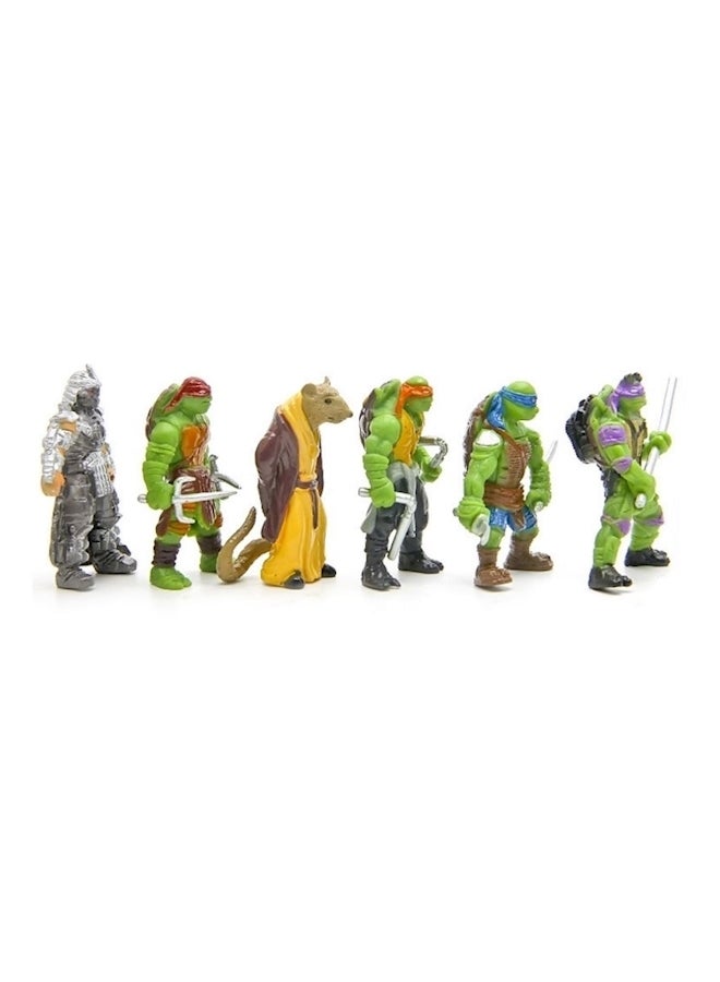 6-Piece Ninja Turtles 2 Generation Hand Office Keychain - Image 2