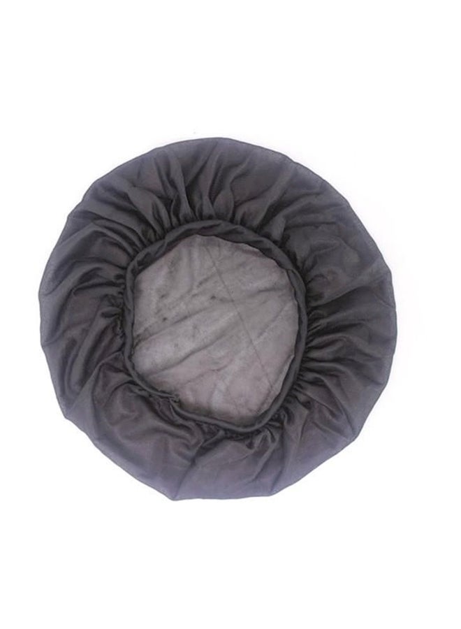 Satin Bonnet Cap Blue - Image 1
