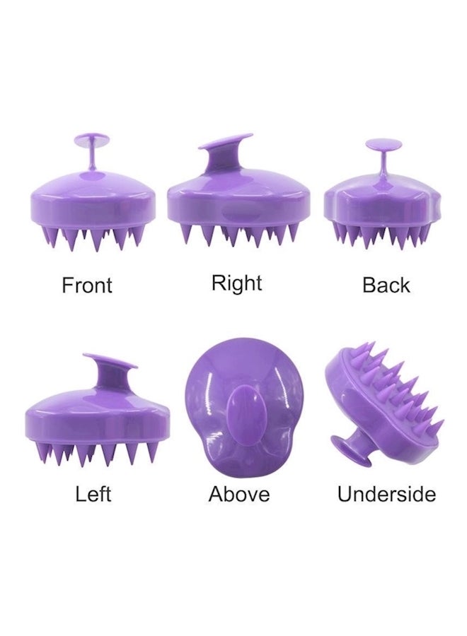 Shampoo Scalp Massage Brush Purple - Image 3