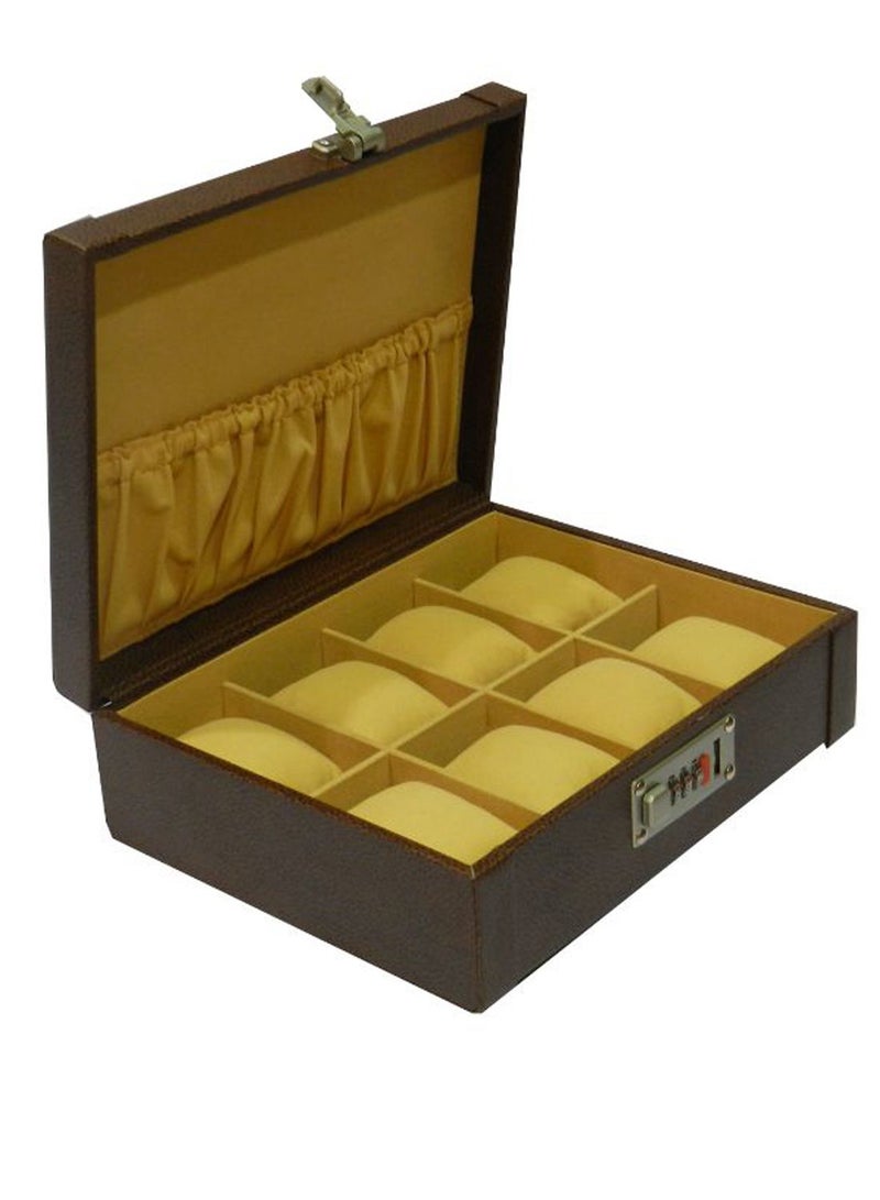 ليفراي صندوق لتخزين الساعات يحتوي على 8 أقسام unisex - Image 2