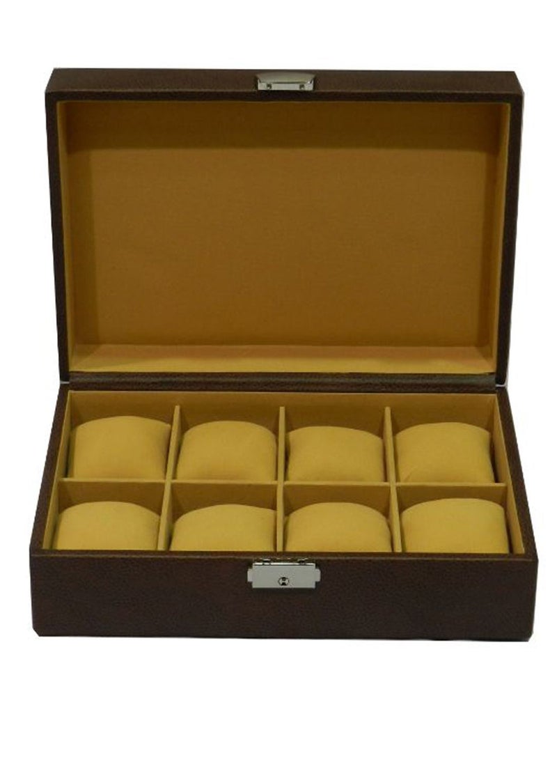 unisex 8-Section Watches Storage Box