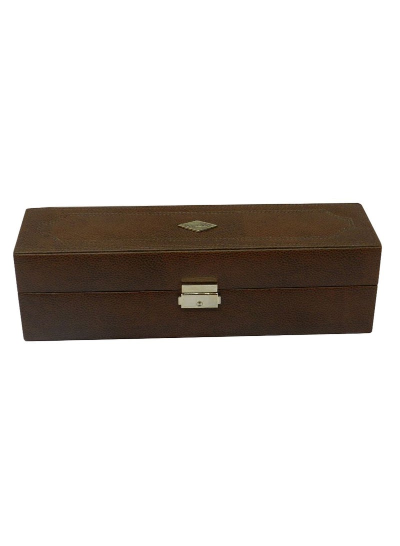 LAVERI LEATHER - unisex 5-Section Watches Storage Box - Image 1