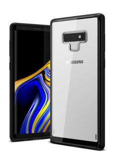 VRS Design Crystal Chrome Case Cover For Samsung Galaxy Note 9 Black 