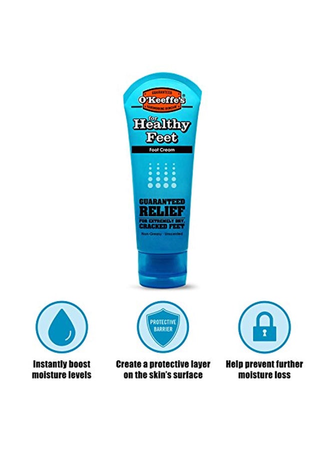 O'Keeffe's - Healthy Feet Foot Cream Blue 85grams - Image 1