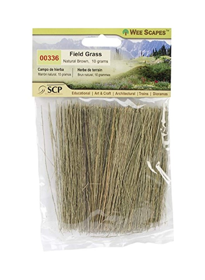 SCP Artificial Field Grass Natural Brown 10grams 