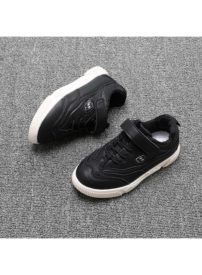 Husk'sWare Casual Lace-Up Sneakers Black - Image 3