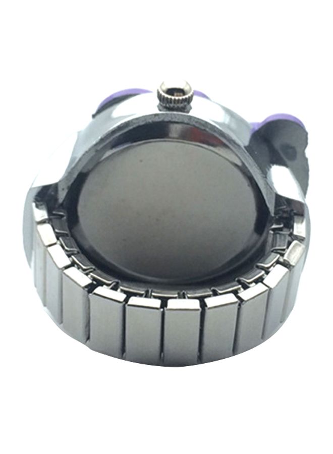 KS Kids' Elastic Alloy Analog Finger Ring Watch - Image 2