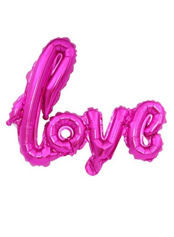 صوجي بالون من القصدير بتصميم كلمة 'Love' 38 x 54سم - Image 1