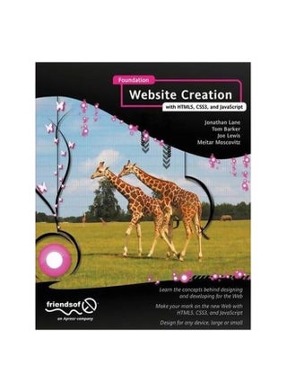 Foundation Website Creation With HTML5, CSS3 And JavaScript Paperback English by Joe Lewis - 24-Jul-12 - v1560680970/N26835976A_1