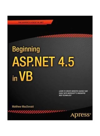Beginning ASP.NET 4.5 In VB Paperback English by Matthew MacDonald - 26-Sep-12 - v1560680989/N26836005A_1