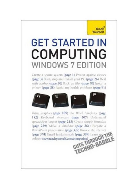 Get Started In Computing Windows 7 Edition Paperback English by Moira Stephen - 29-Jan-10