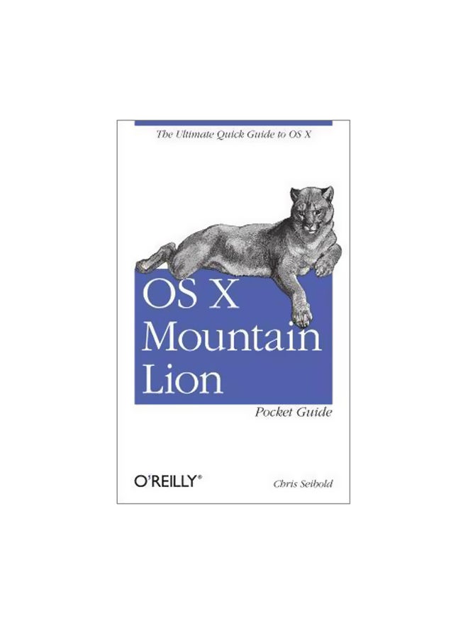 OS X Mountain Lion Pocket Guide Paperback English by Chris Seibold - 17-Aug-12 