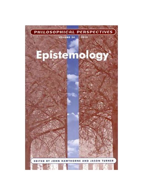 Epistemology Paperback English by John Hawthorne - 21-Apr-11