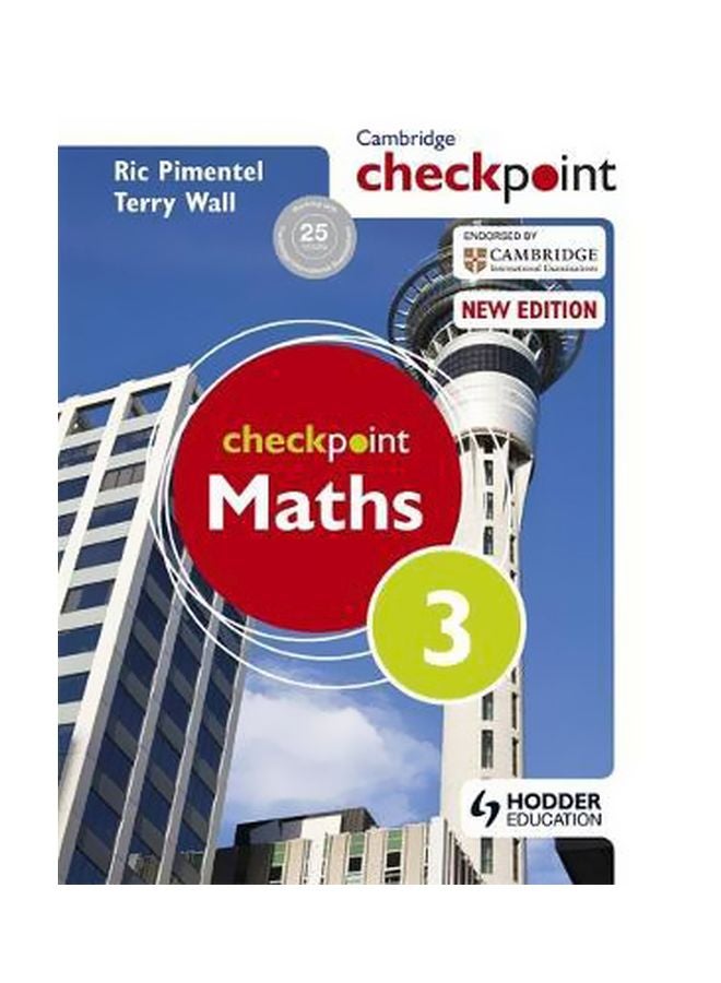 Cambridge Checkpoint Maths: Student's Book 3 Paperback English by Terry Wall - 9-Jan-12