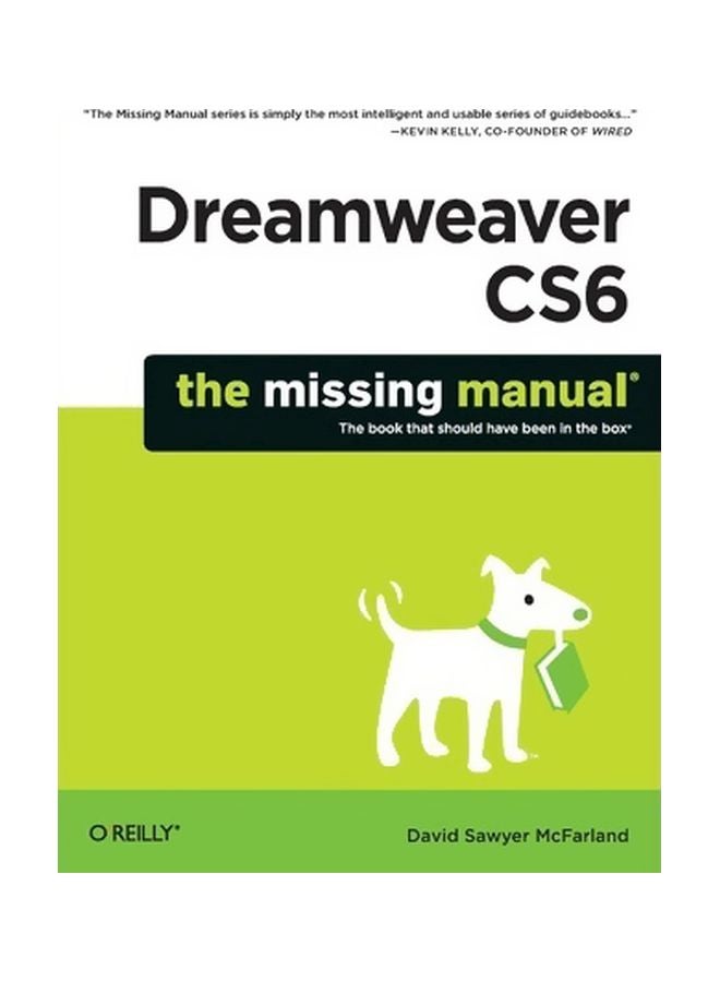 Dreamweaver CS6: The Missing Manual Paperback English by David Sawyer McFarland - 9-Aug-12 