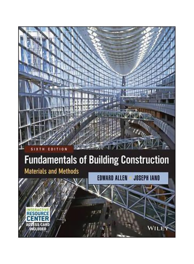 null - Fundamentals Of Building Construction: Materials And Methods Hardcover English by Edward Allen - 14 Oct 2013 - Image 1