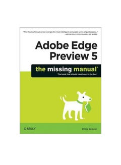 Adobe Edge Preview 5: The Missing Manual Paperback English by Chris Grover - 3-Jul-12