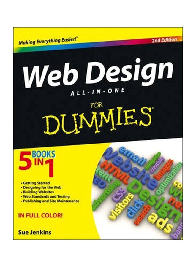 Web Design All-in-One For Dummies Paperback English by Sue Jenkins - 22-Jan-13 