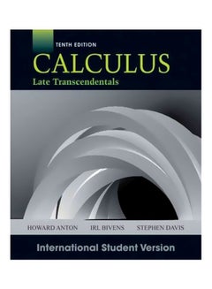 Calculus Late Transcendentals Paperback English by Howard Anton - 20 Apr 2012 