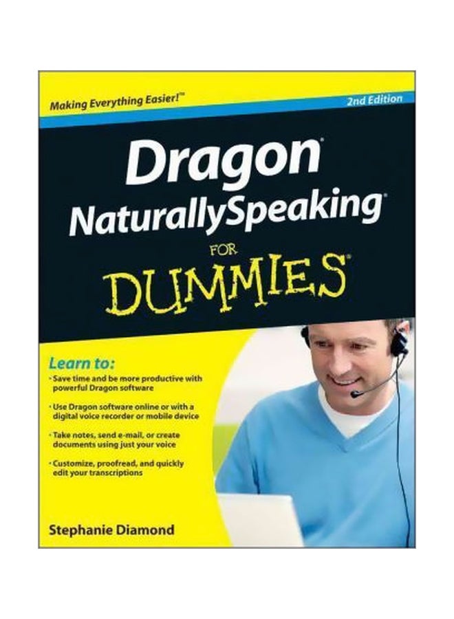Dragon NaturallySpeaking For Dummies Paperback English by Stephanie Diamond - 14-Oct-11 