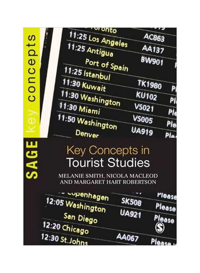 Key Concepts in Tourist Studies paperback english 