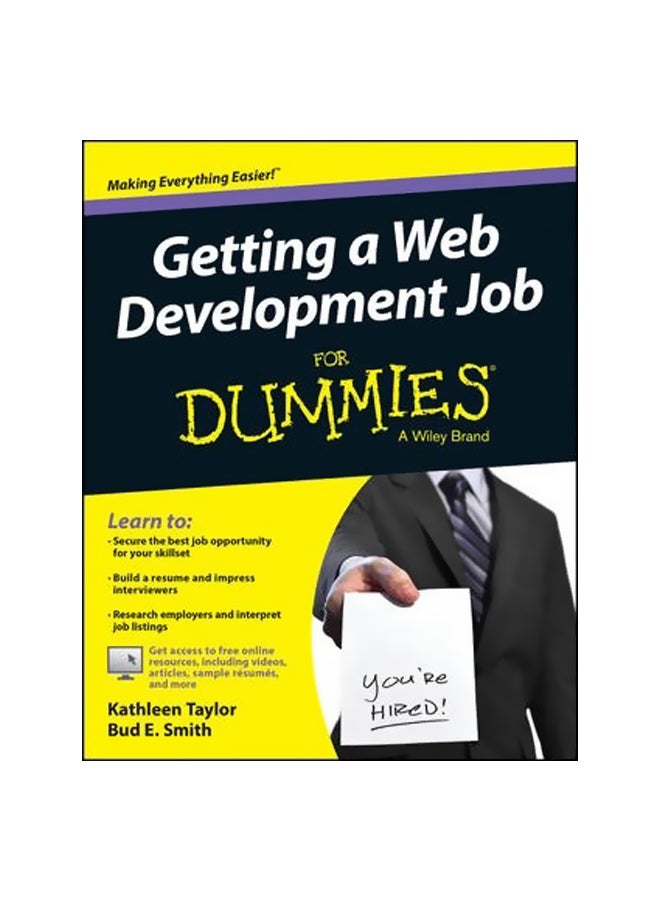 null - Getting A Web Development Job For Dummies Paperback English by Bud E. Smith - 06-Feb-15 - Image 1
