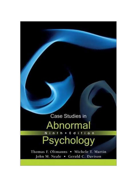 Case Studies In Abnormal Psychology Paperback English by Thomas F. Oltmanns - 31-Jan-12