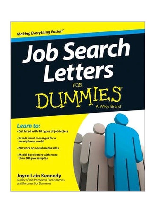 Job Search Letters For Dummies Paperback English by Joyce Lain Kennedy - 9-Aug-13